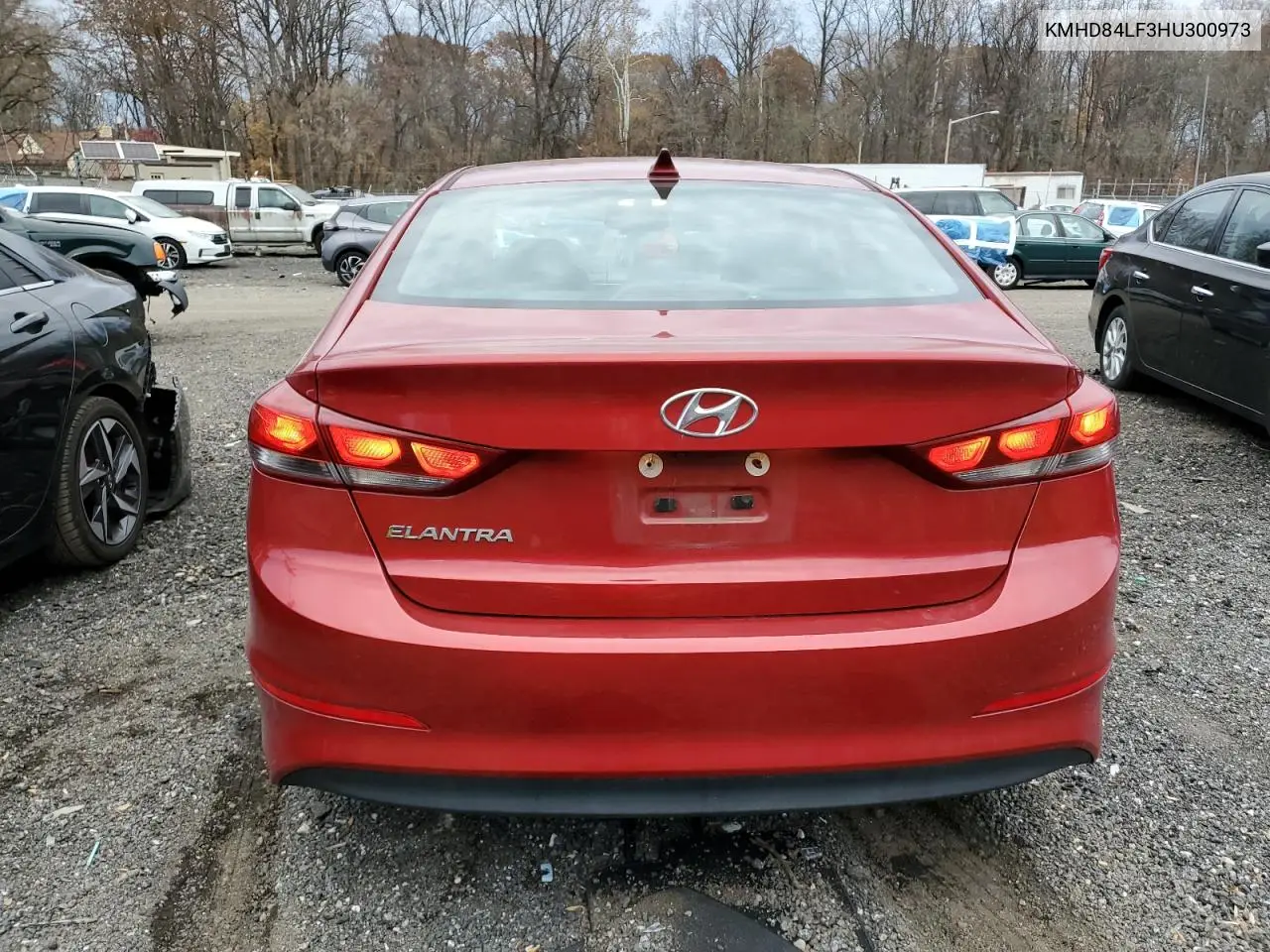 KMHD84LF3HU300973 2017 Hyundai Elantra Se