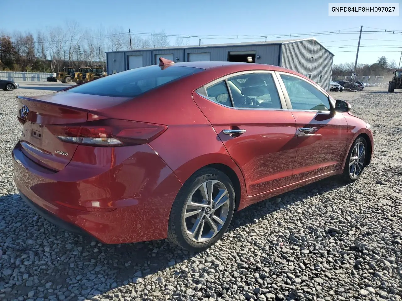 5NPD84LF8HH097027 2017 Hyundai Elantra Se