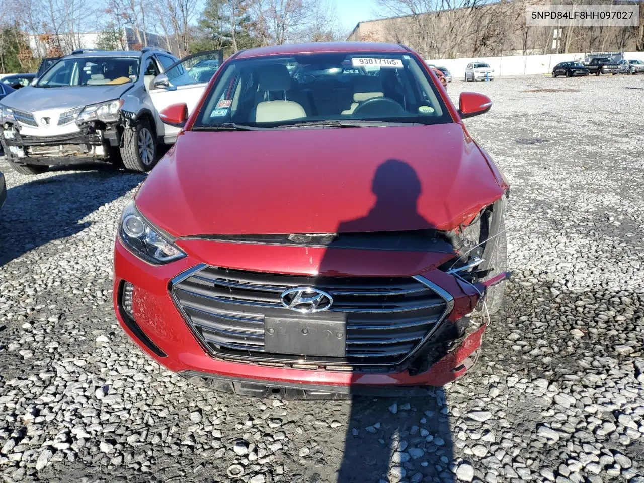 5NPD84LF8HH097027 2017 Hyundai Elantra Se