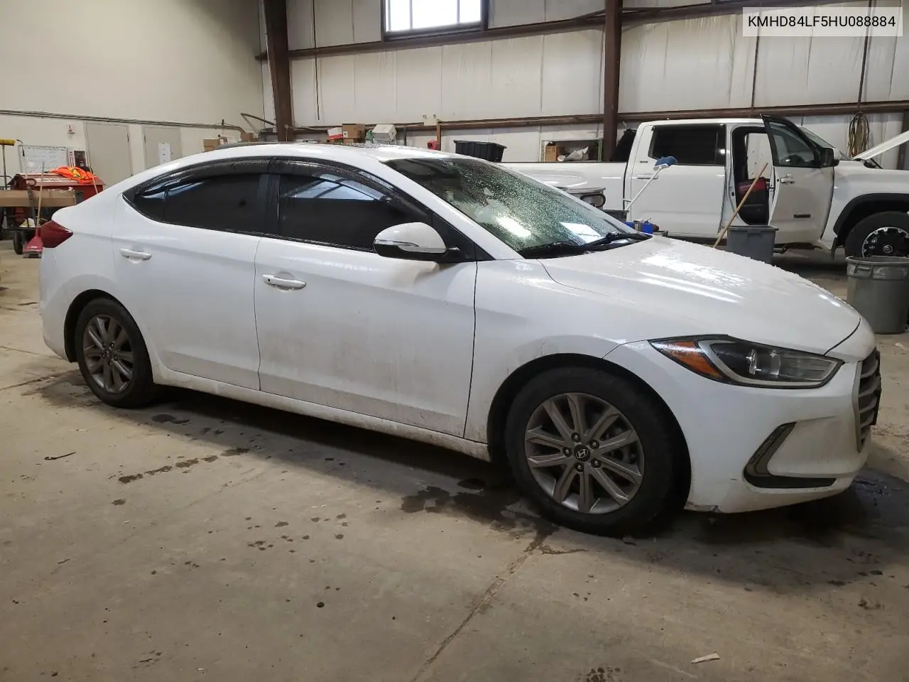 KMHD84LF5HU088884 2017 Hyundai Elantra Se