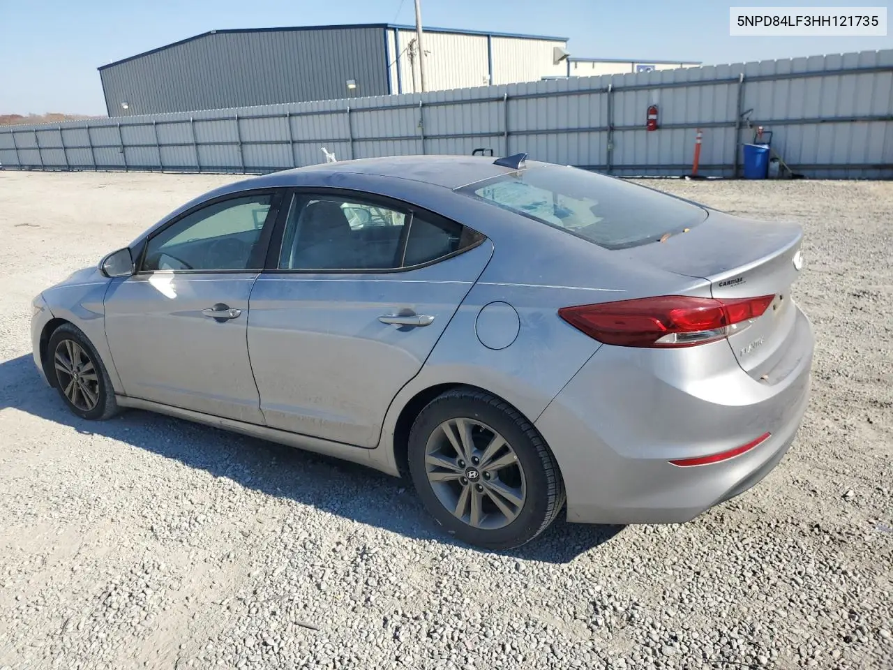 5NPD84LF3HH121735 2017 Hyundai Elantra Se