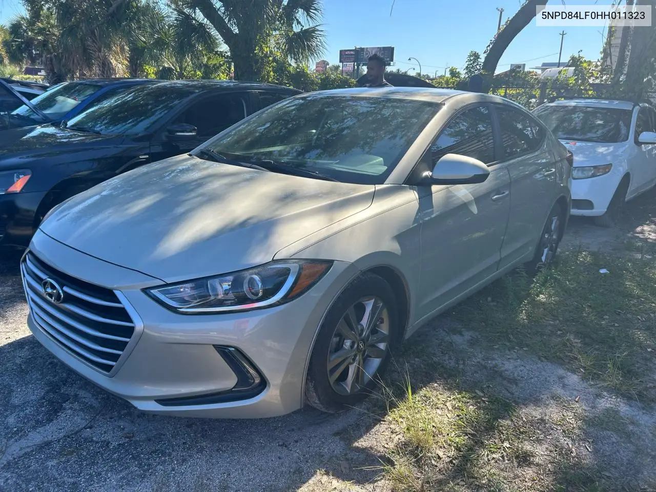 5NPD84LF0HH011323 2017 Hyundai Elantra Se