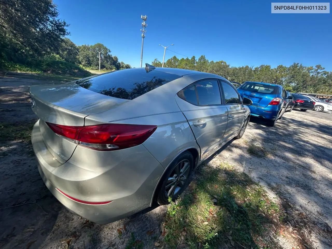 5NPD84LF0HH011323 2017 Hyundai Elantra Se