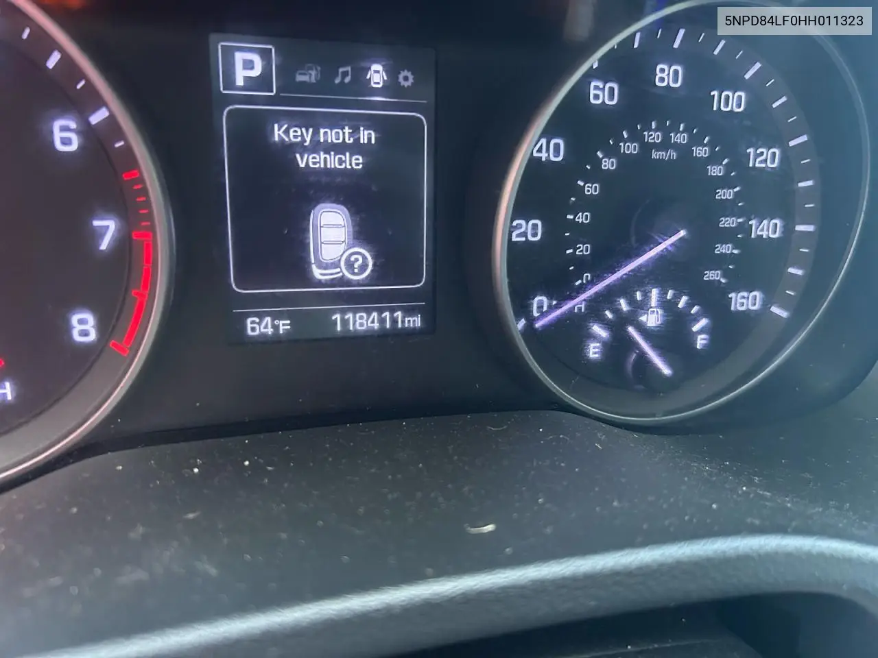 5NPD84LF0HH011323 2017 Hyundai Elantra Se