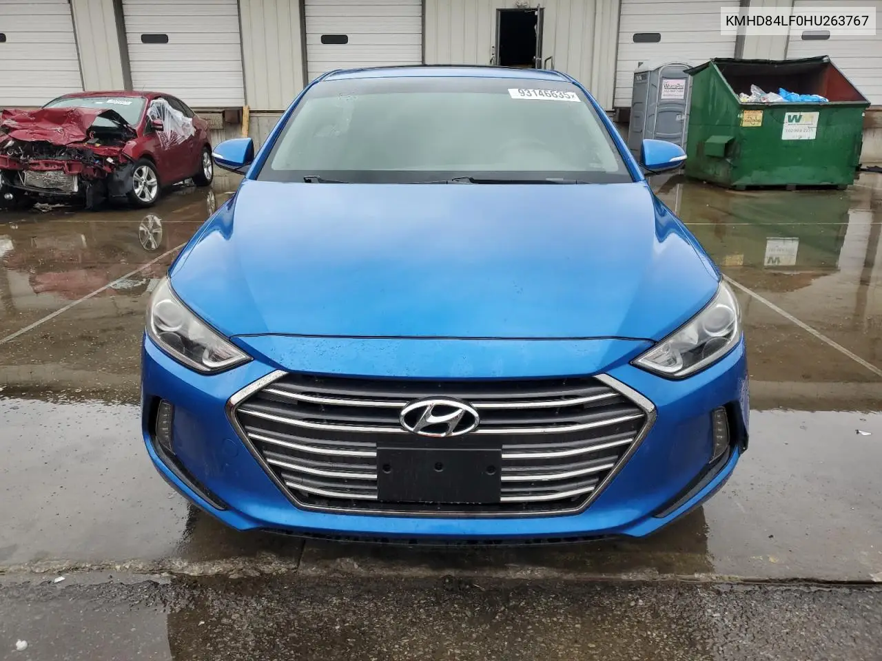 KMHD84LF0HU263767 2017 Hyundai Elantra Se