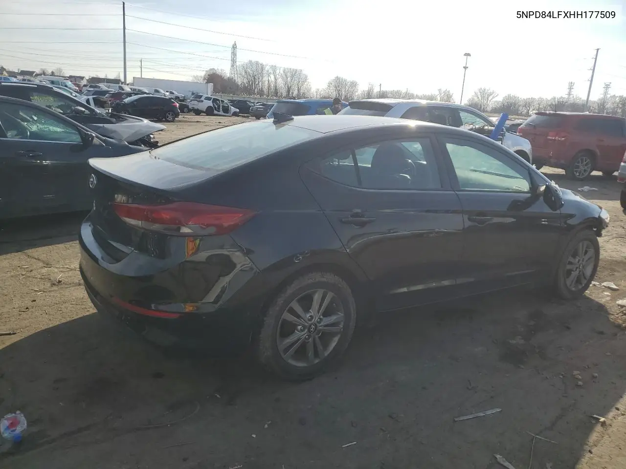 5NPD84LFXHH177509 2017 Hyundai Elantra Se