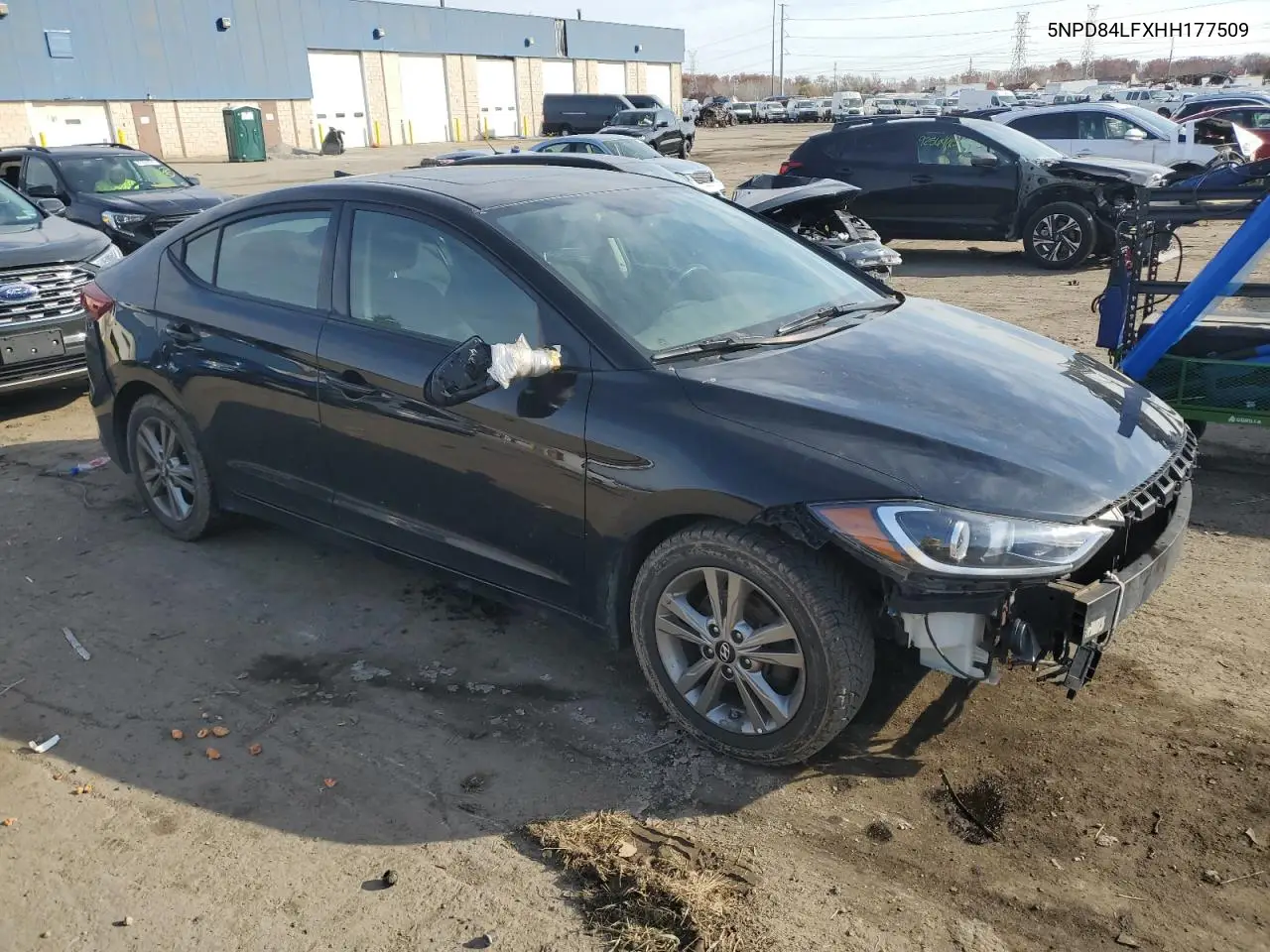 5NPD84LFXHH177509 2017 Hyundai Elantra Se