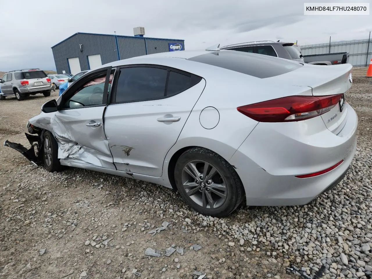 KMHD84LF7HU248070 2017 Hyundai Elantra Se