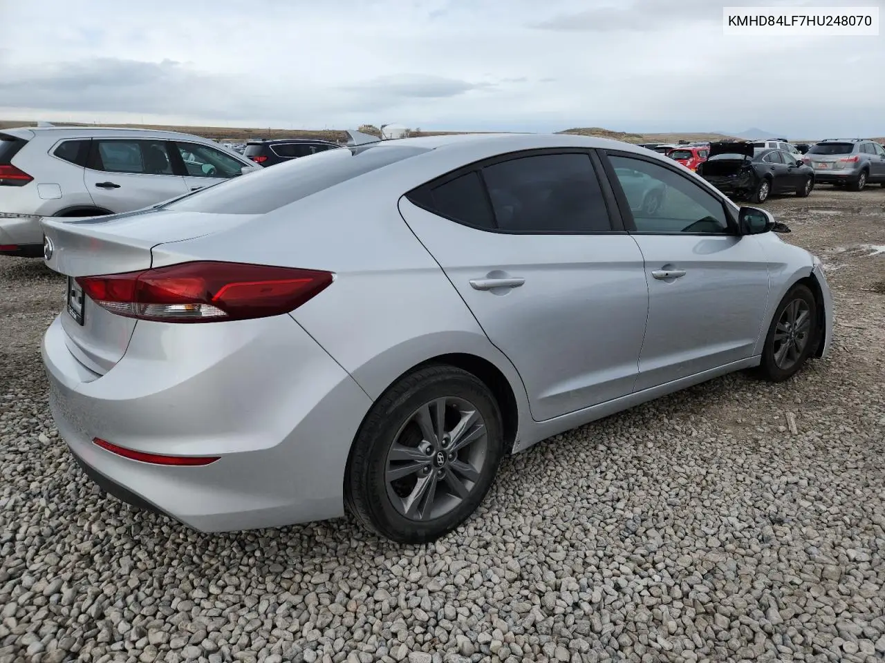 KMHD84LF7HU248070 2017 Hyundai Elantra Se
