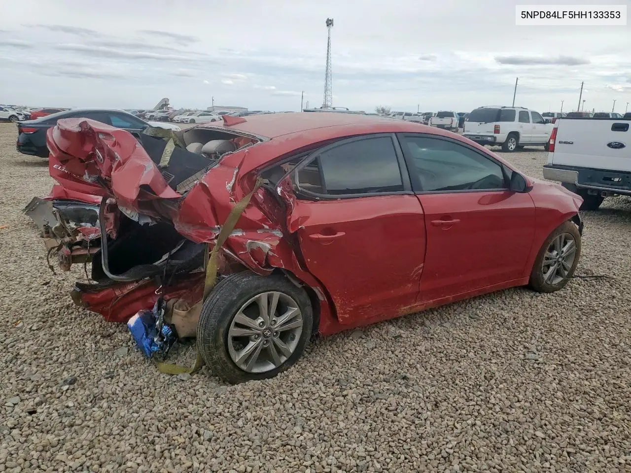5NPD84LF5HH133353 2017 Hyundai Elantra Se