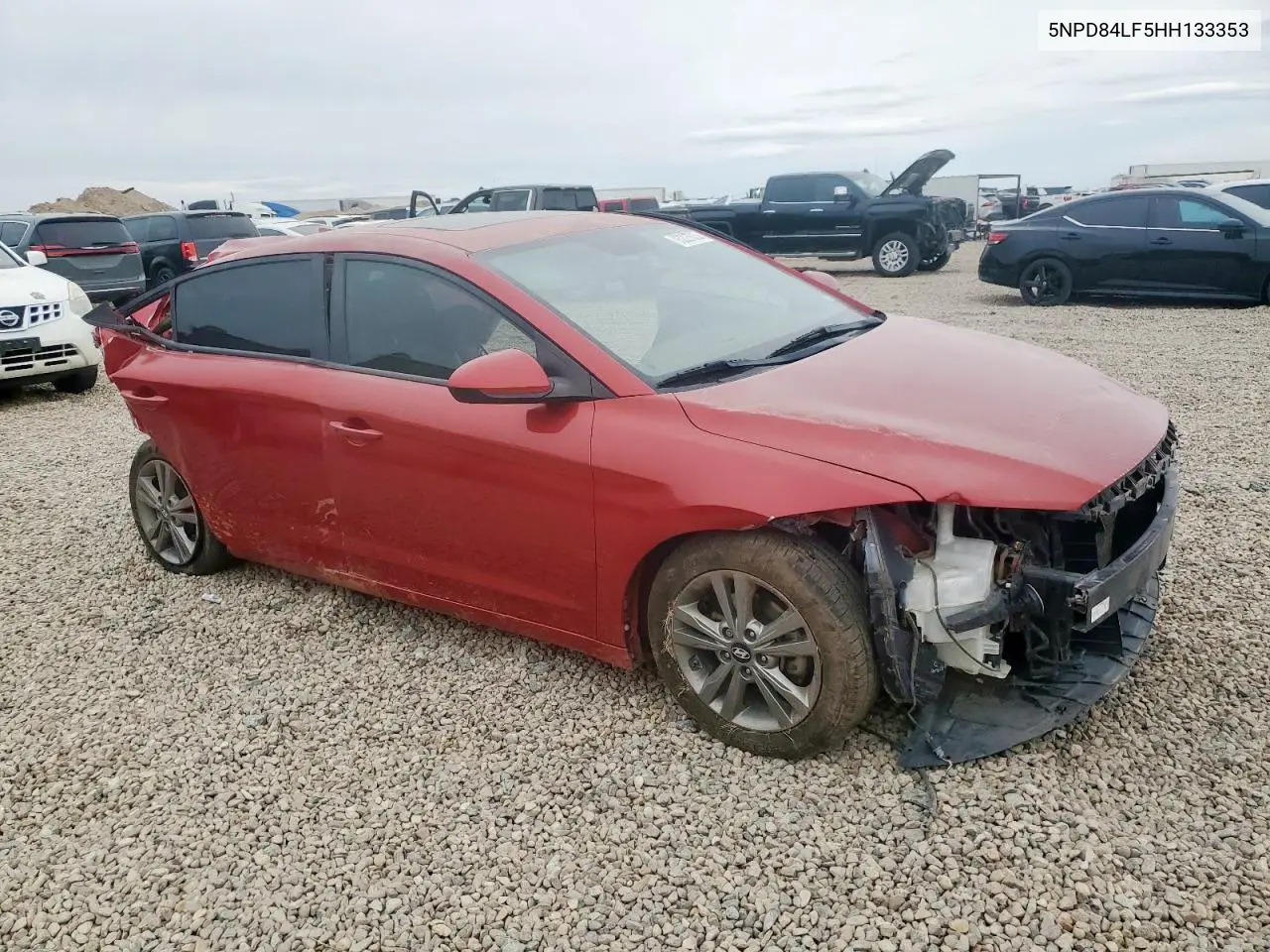 5NPD84LF5HH133353 2017 Hyundai Elantra Se