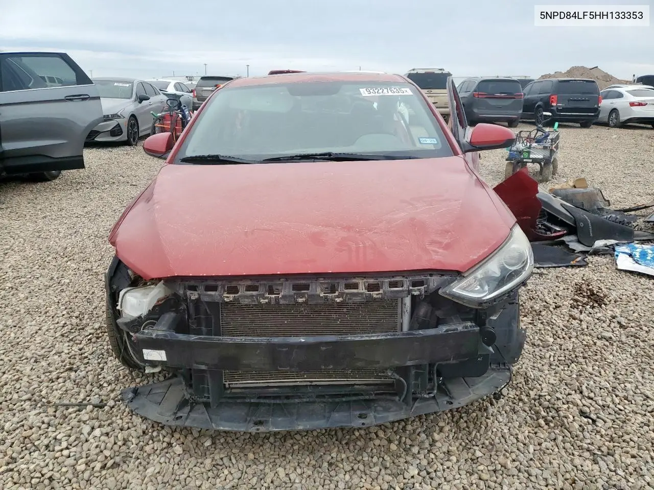 5NPD84LF5HH133353 2017 Hyundai Elantra Se