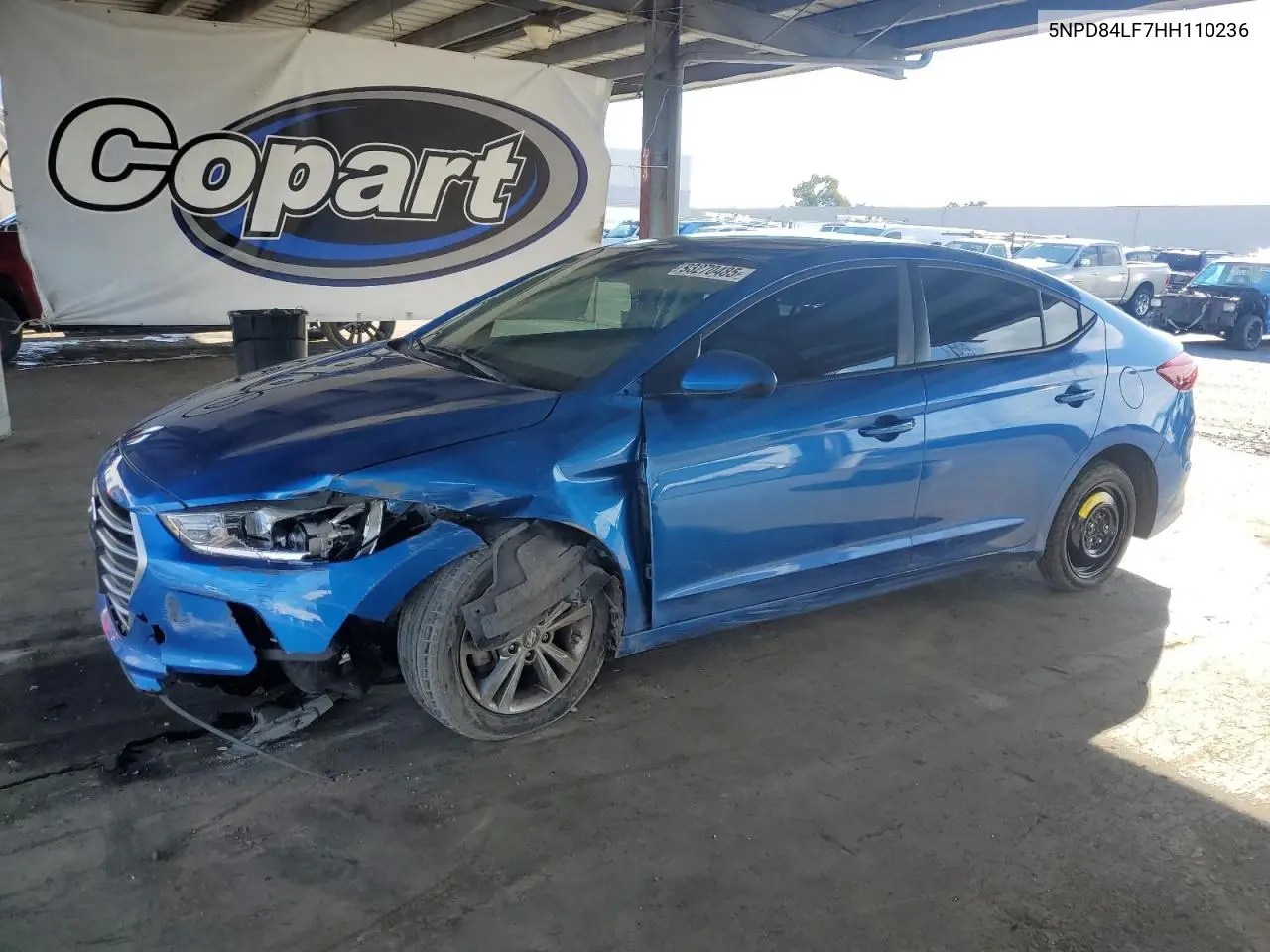 5NPD84LF7HH110236 2017 Hyundai Elantra Se
