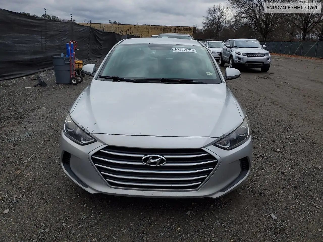 5NPD74LF7HH070761 2017 Hyundai Elantra Se