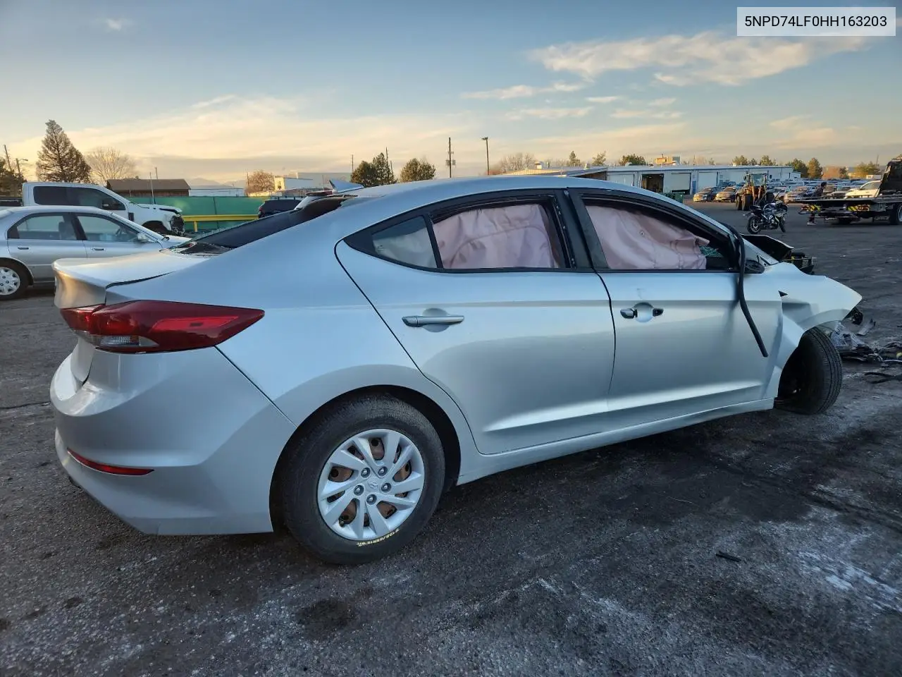 5NPD74LF0HH163203 2017 Hyundai Elantra Se