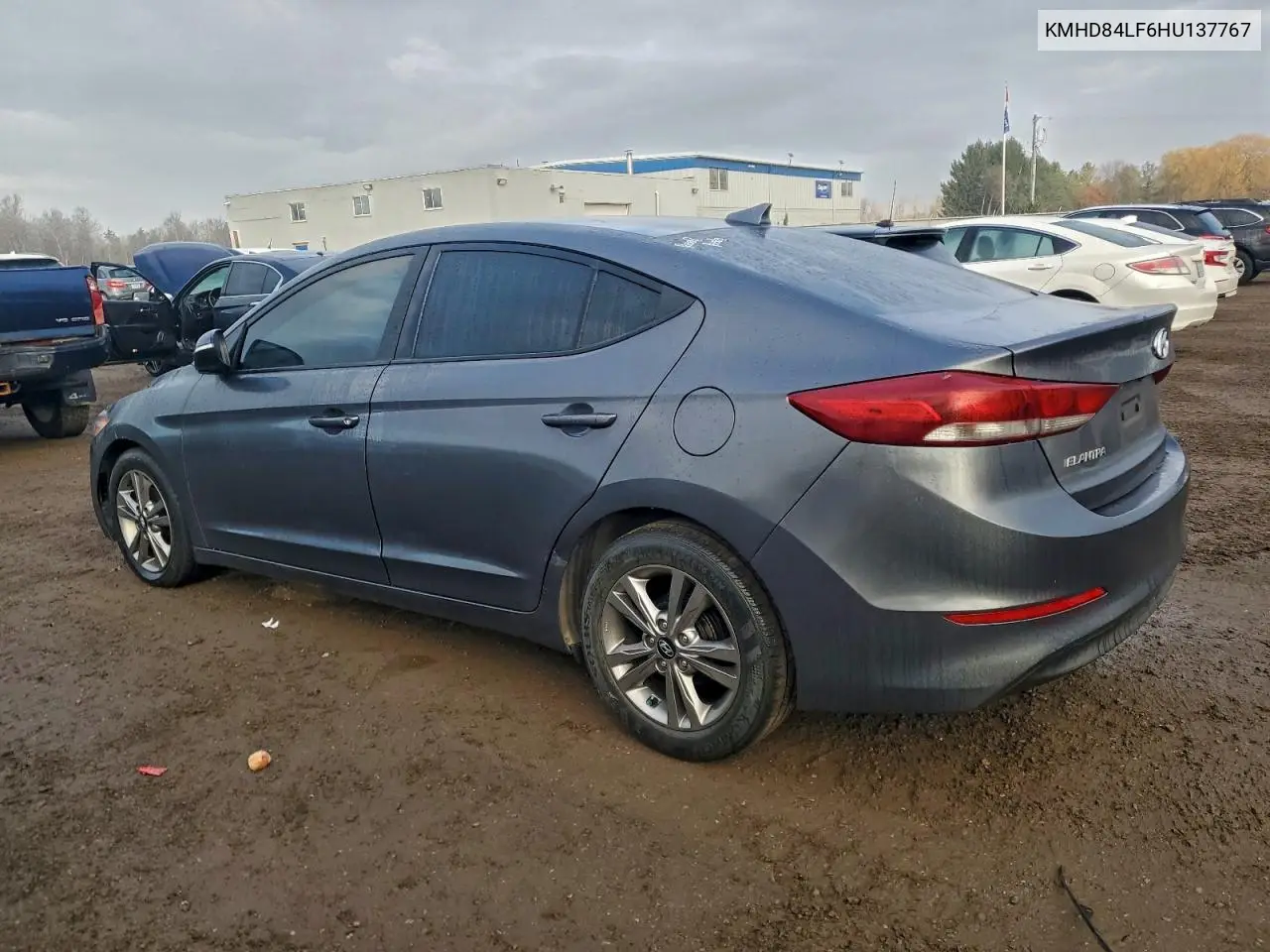 KMHD84LF6HU137767 2017 Hyundai Elantra Se