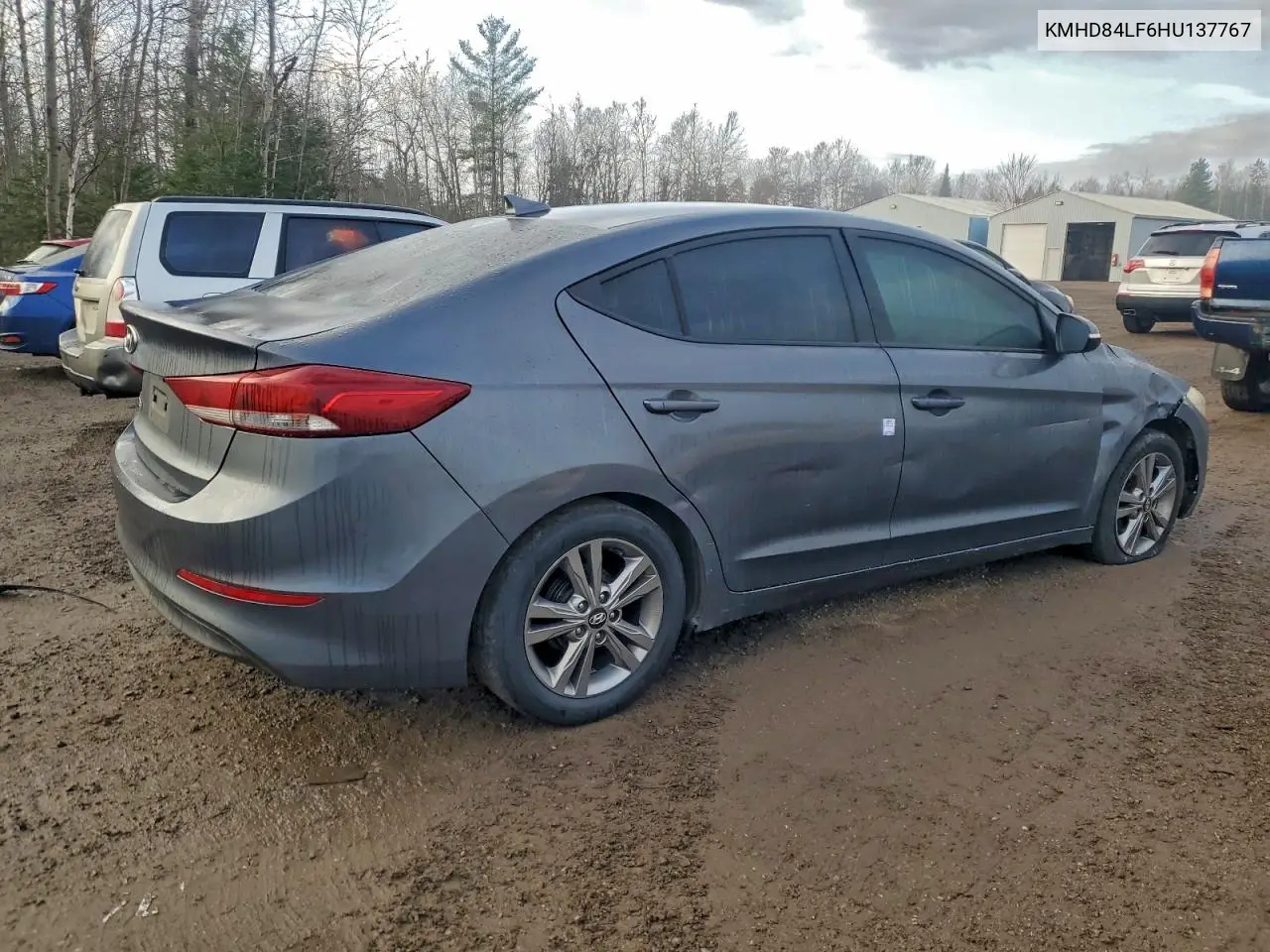KMHD84LF6HU137767 2017 Hyundai Elantra Se