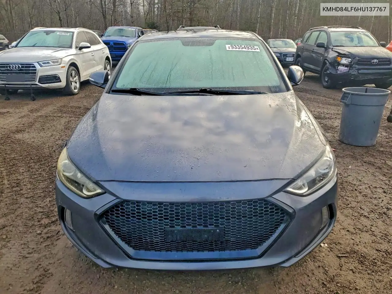 KMHD84LF6HU137767 2017 Hyundai Elantra Se