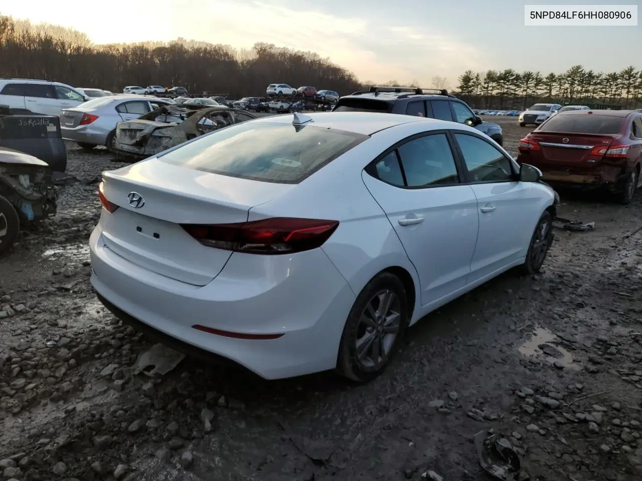 5NPD84LF6HH080906 2017 Hyundai Elantra Se