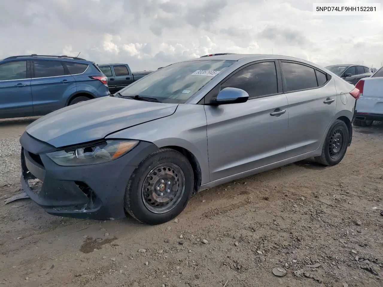 5NPD74LF9HH152281 2017 Hyundai Elantra Se