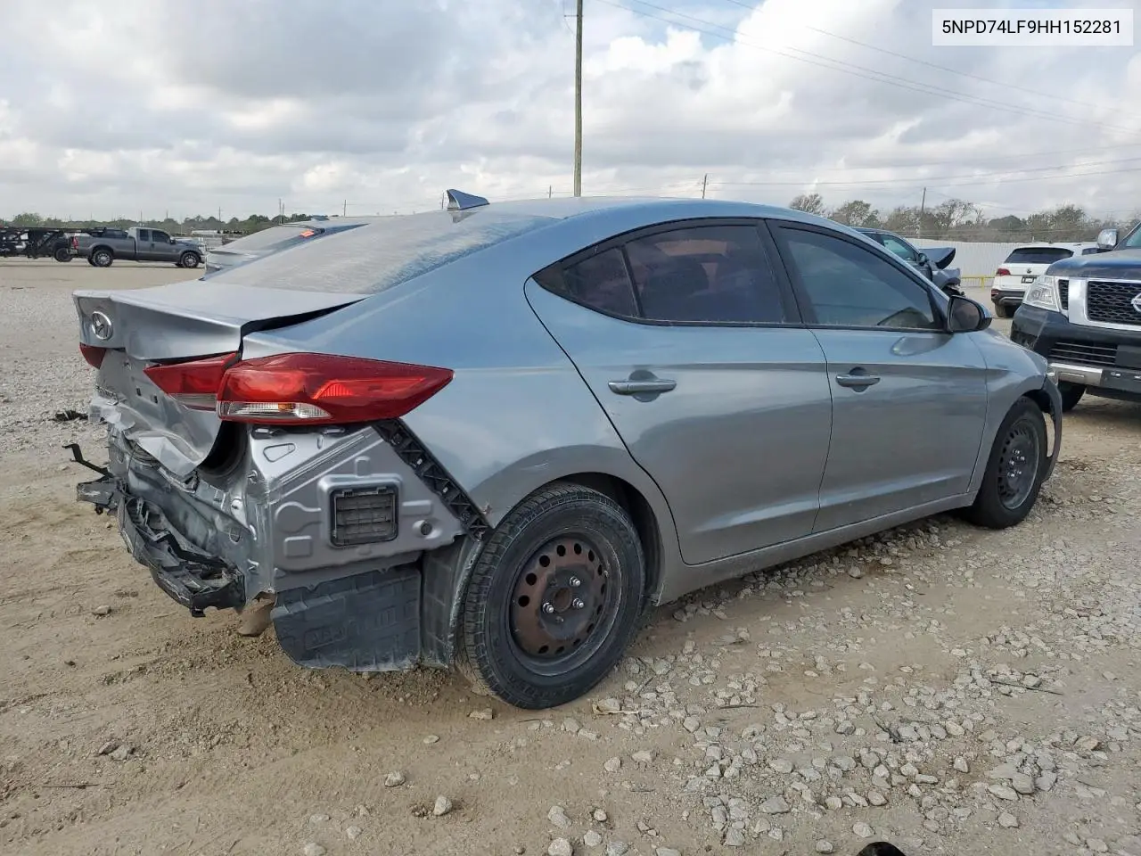 5NPD74LF9HH152281 2017 Hyundai Elantra Se