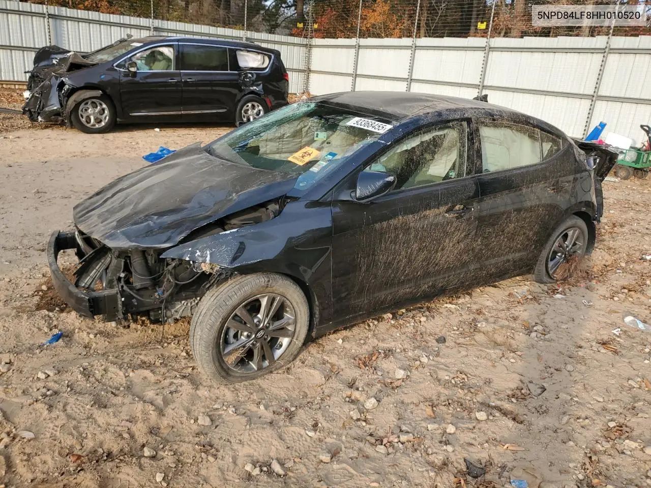 5NPD84LF8HH010520 2017 Hyundai Elantra Se