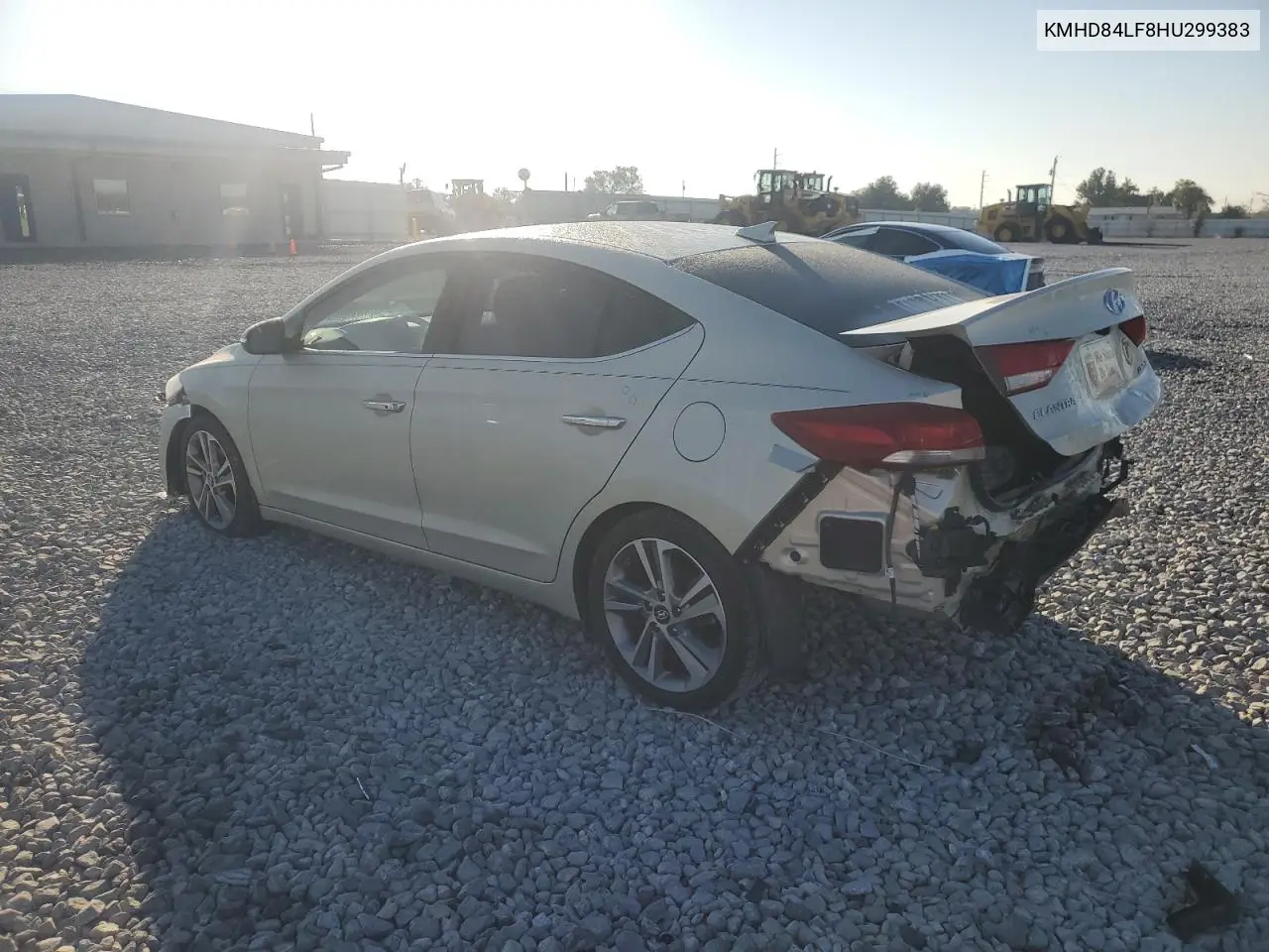 KMHD84LF8HU299383 2017 Hyundai Elantra Se