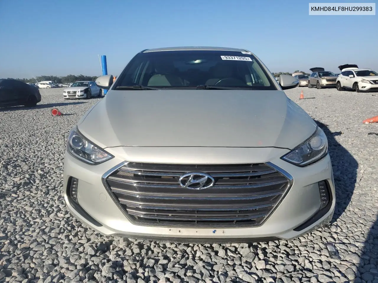 KMHD84LF8HU299383 2017 Hyundai Elantra Se