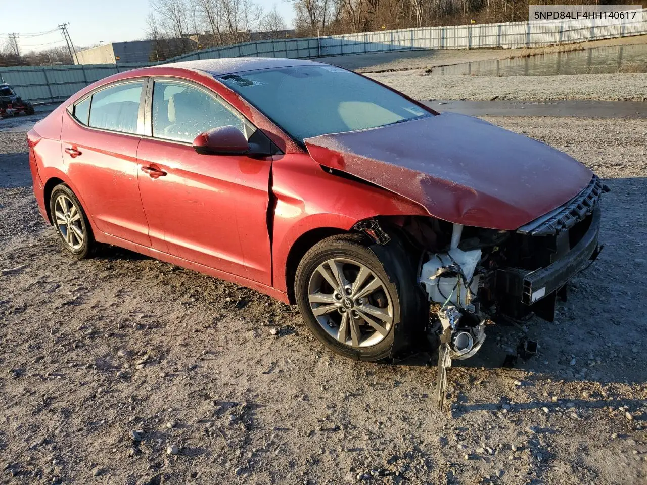 5NPD84LF4HH140617 2017 Hyundai Elantra Se
