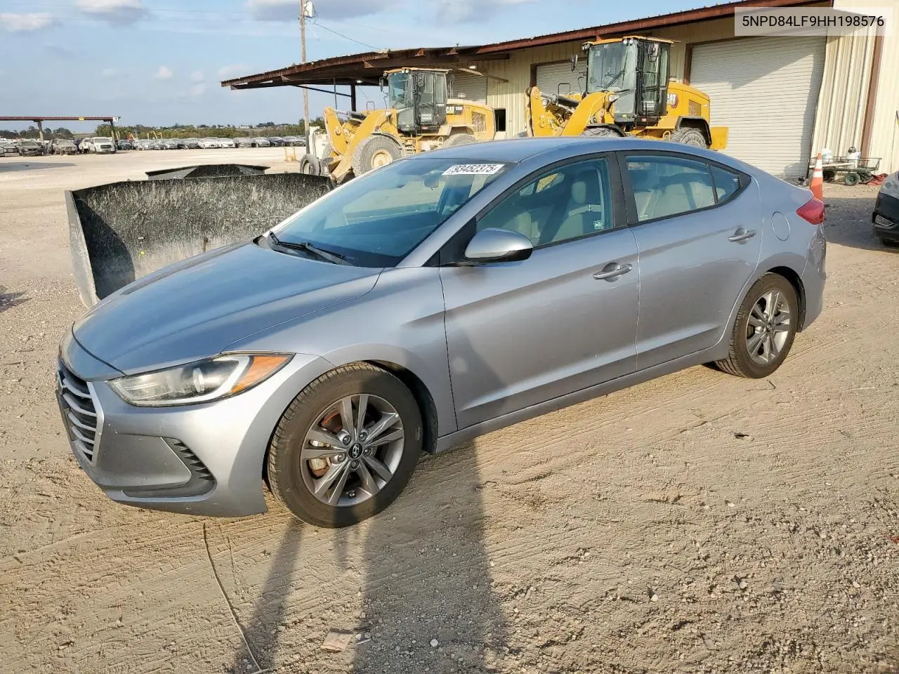 5NPD84LF9HH198576 2017 Hyundai Elantra Se