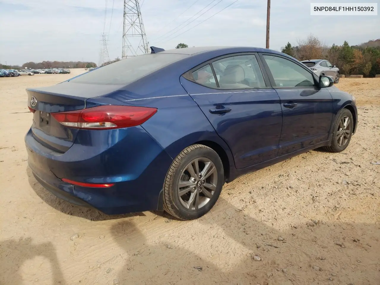 5NPD84LF1HH150392 2017 Hyundai Elantra Se