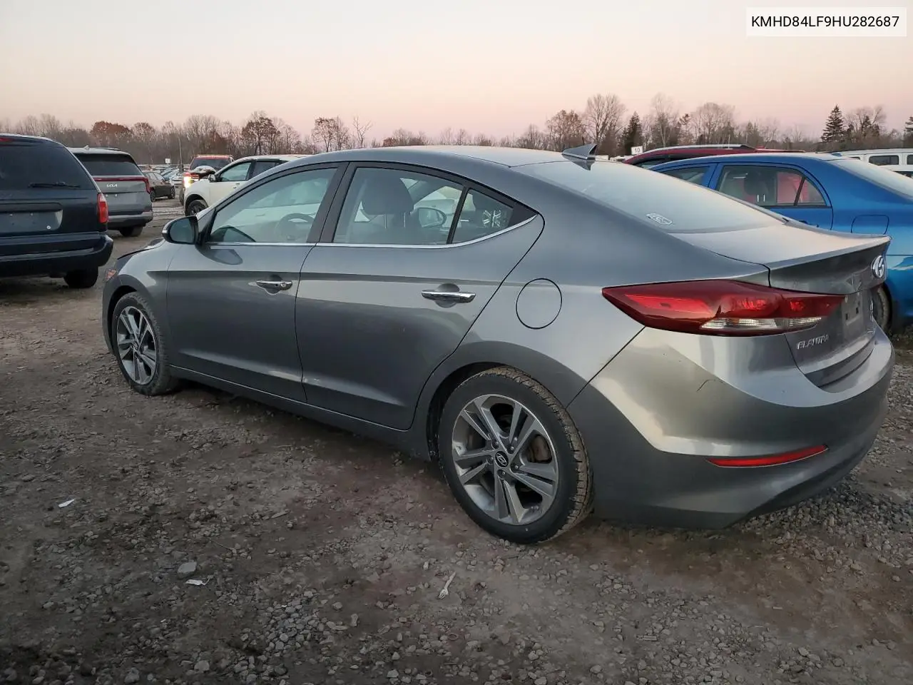 KMHD84LF9HU282687 2017 Hyundai Elantra Se