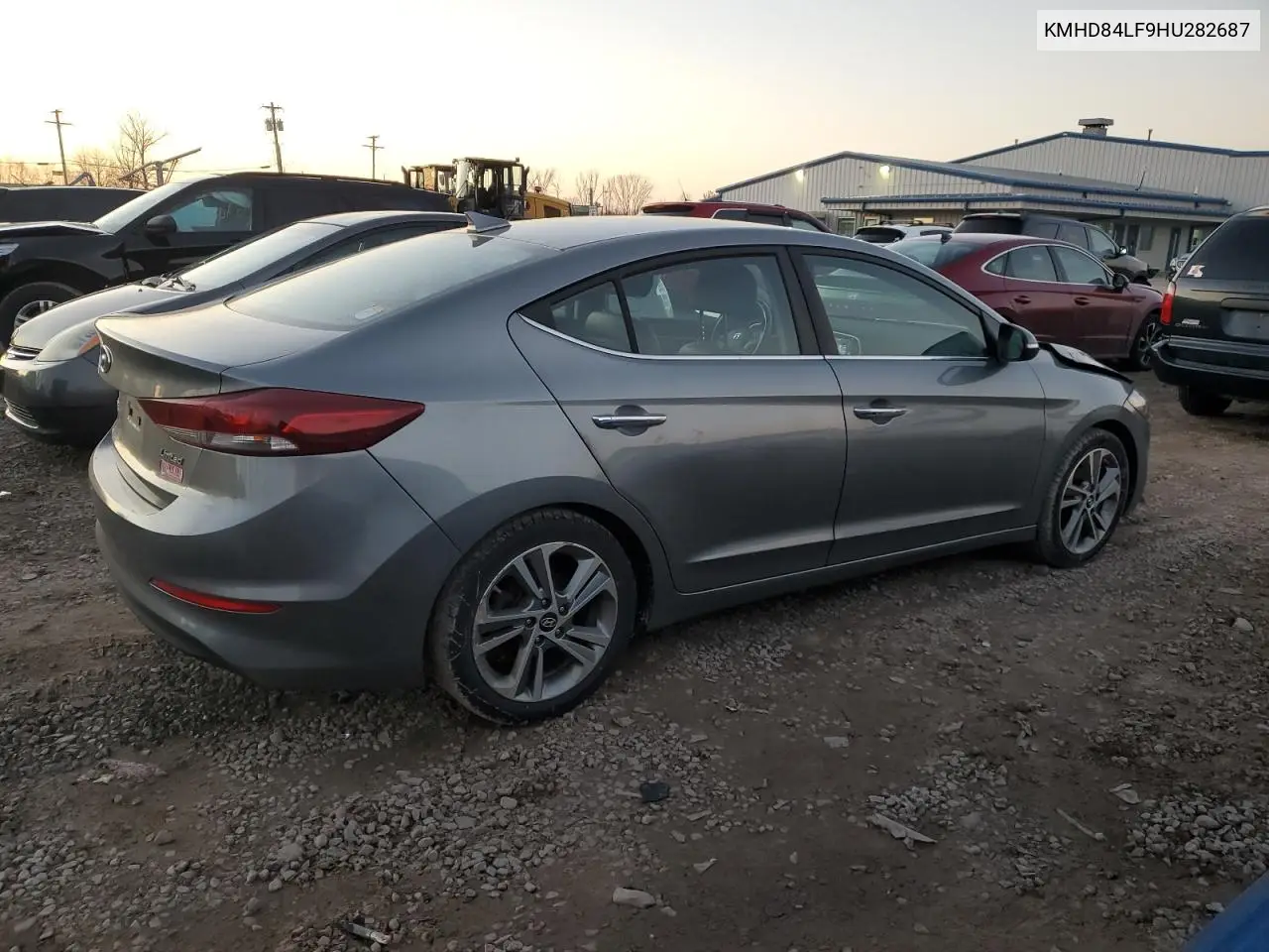 KMHD84LF9HU282687 2017 Hyundai Elantra Se