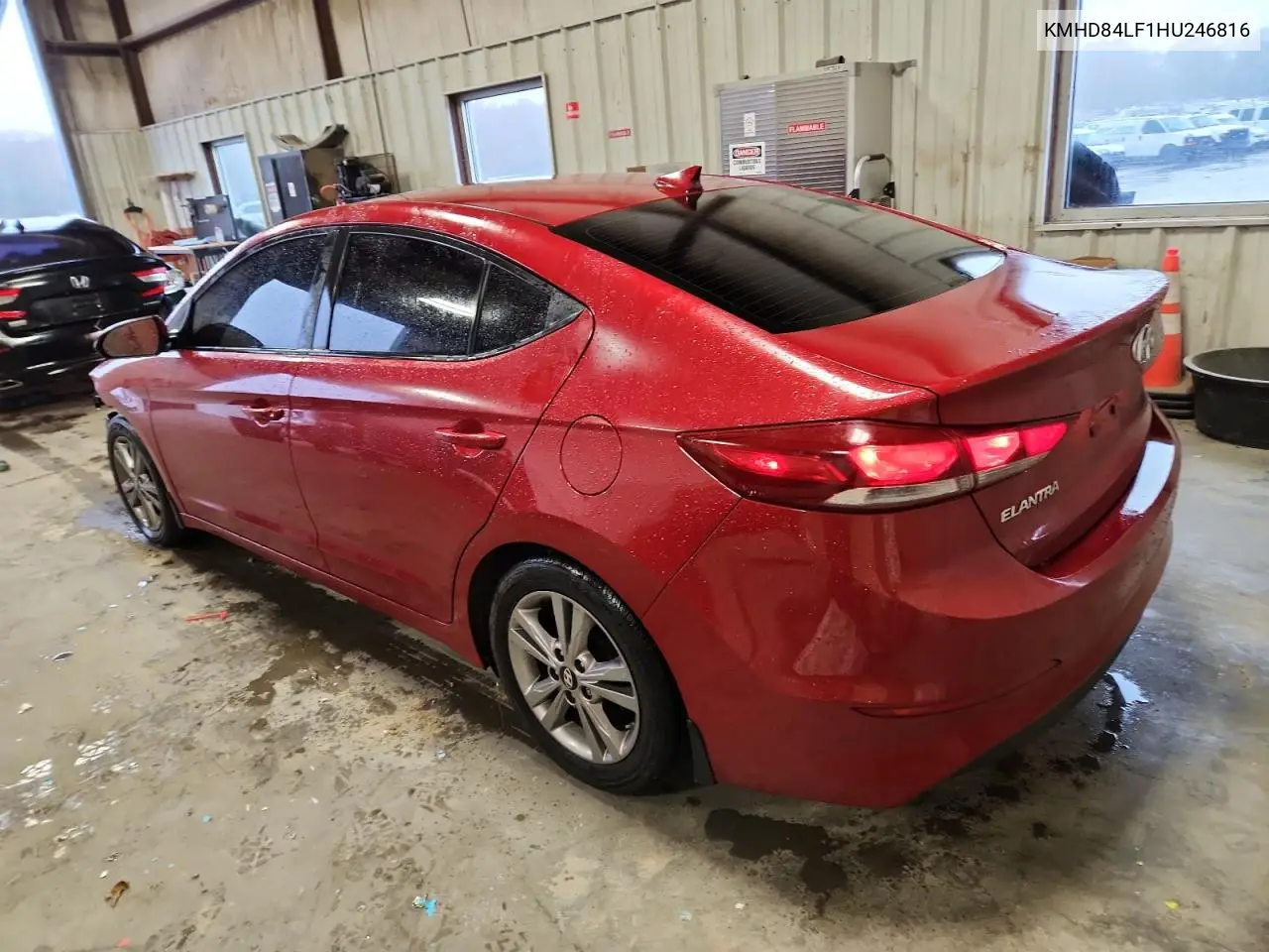 KMHD84LF1HU246816 2017 Hyundai Elantra Se