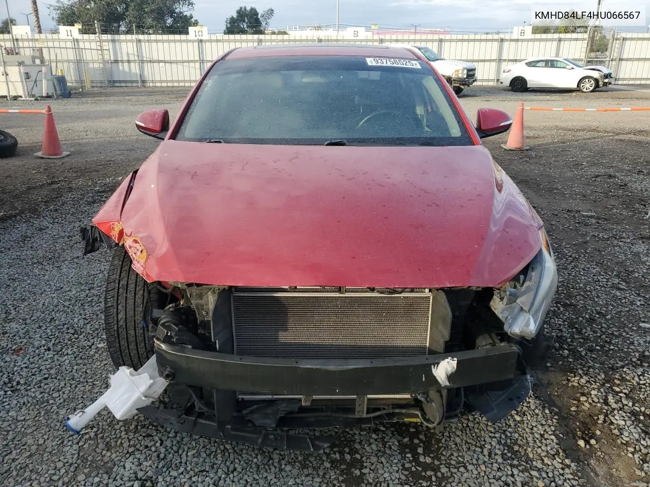 KMHD84LF4HU066567 2017 Hyundai Elantra Se