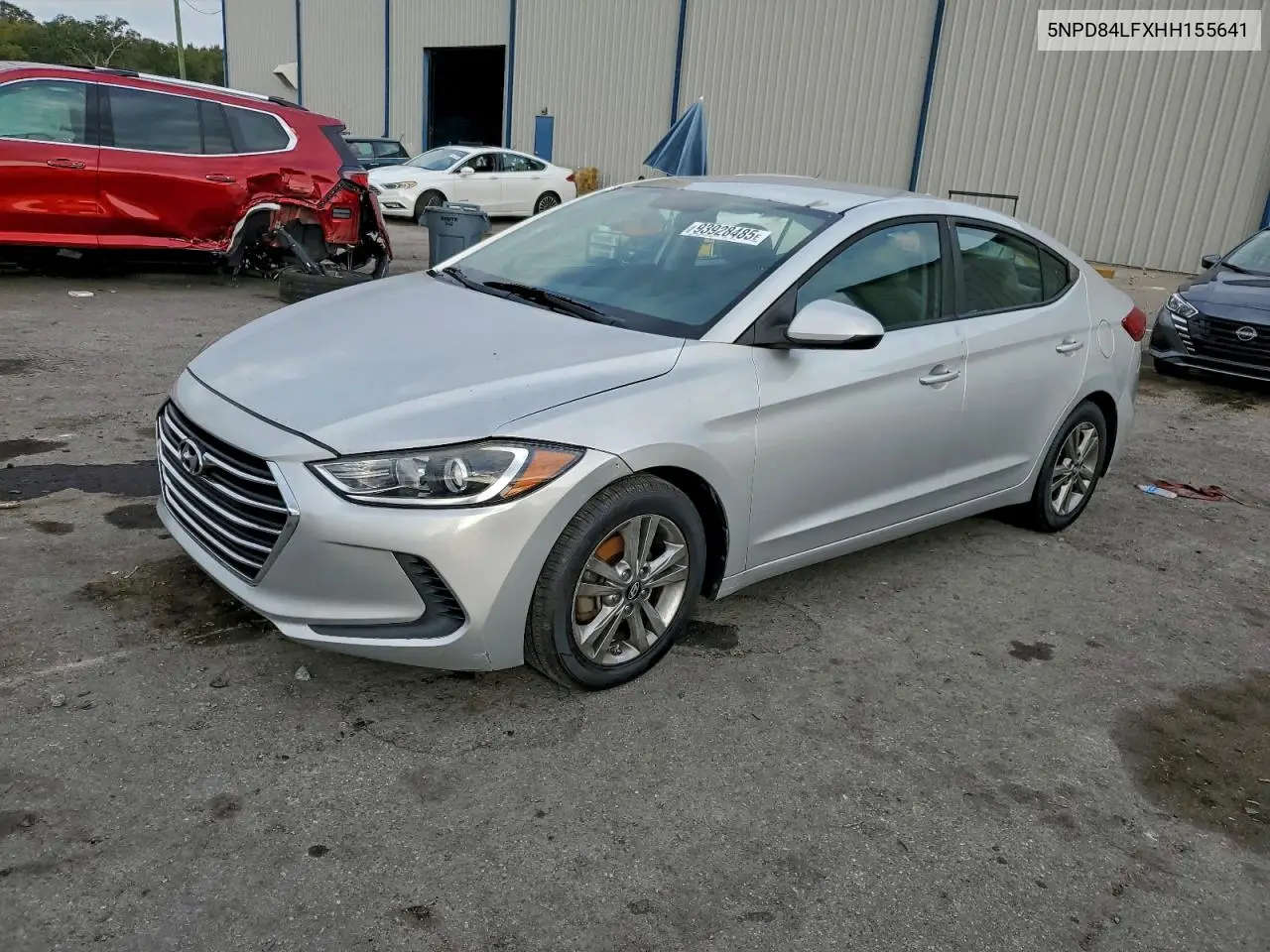 5NPD84LFXHH155641 2017 Hyundai Elantra Se
