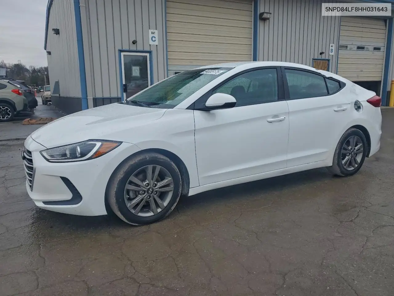 5NPD84LF8HH031643 2017 Hyundai Elantra Se