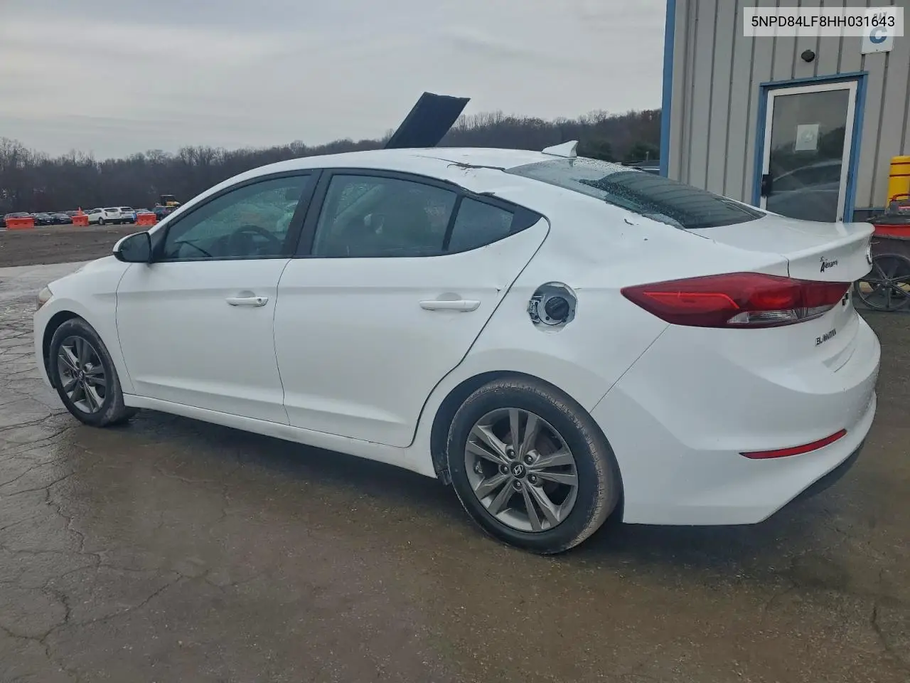 5NPD84LF8HH031643 2017 Hyundai Elantra Se