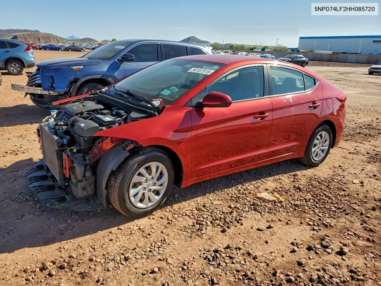 5NPD74LF2HH085720 2017 Hyundai Elantra Se