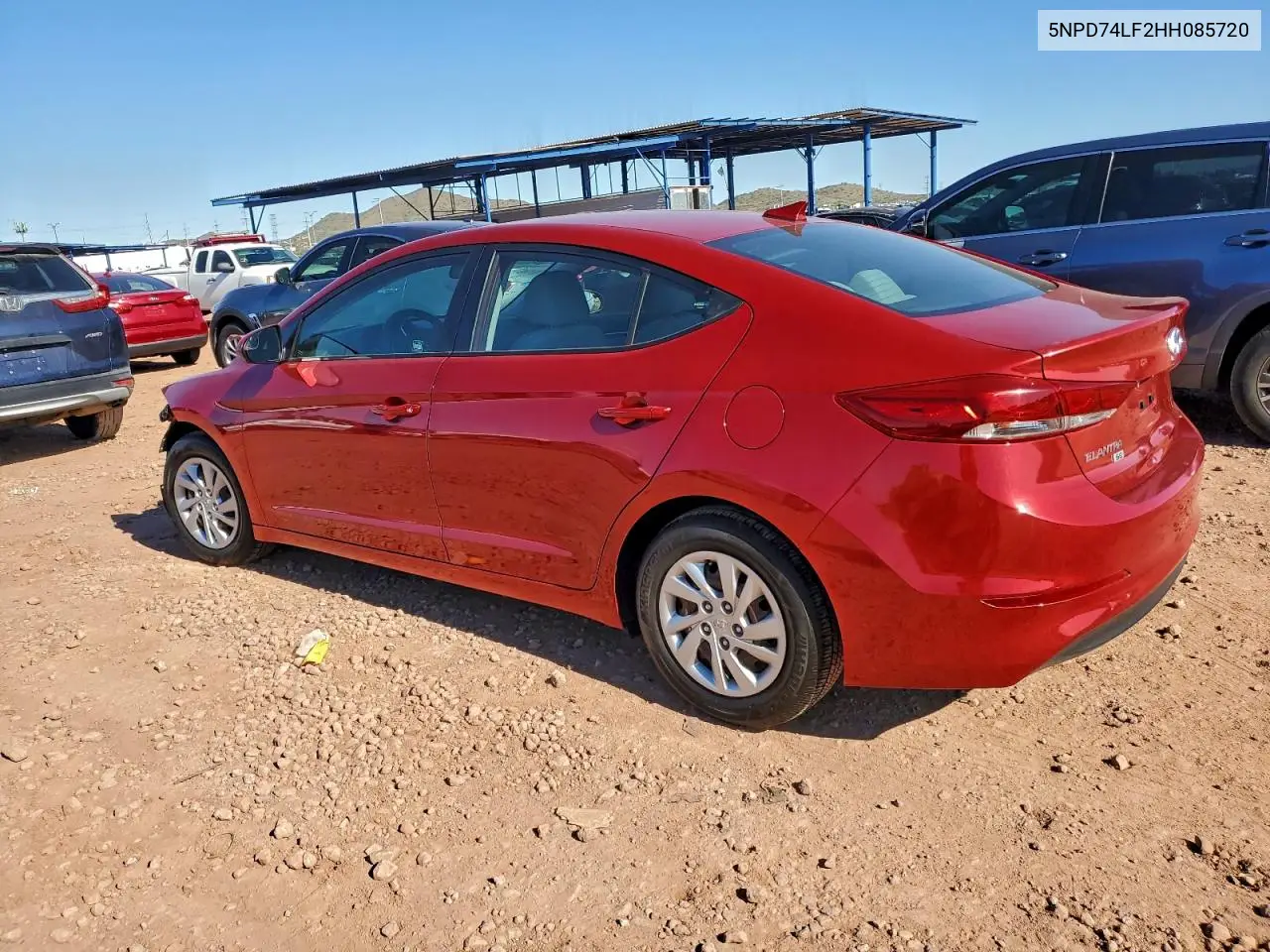 5NPD74LF2HH085720 2017 Hyundai Elantra Se