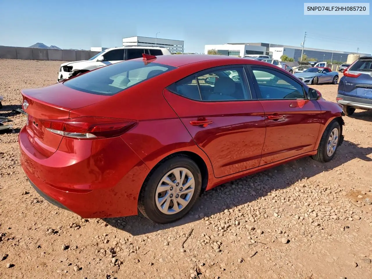 5NPD74LF2HH085720 2017 Hyundai Elantra Se