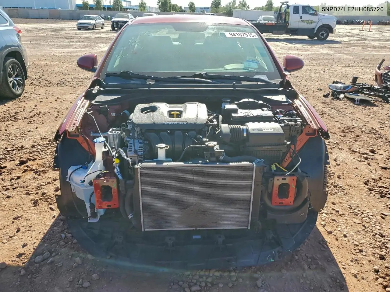 5NPD74LF2HH085720 2017 Hyundai Elantra Se