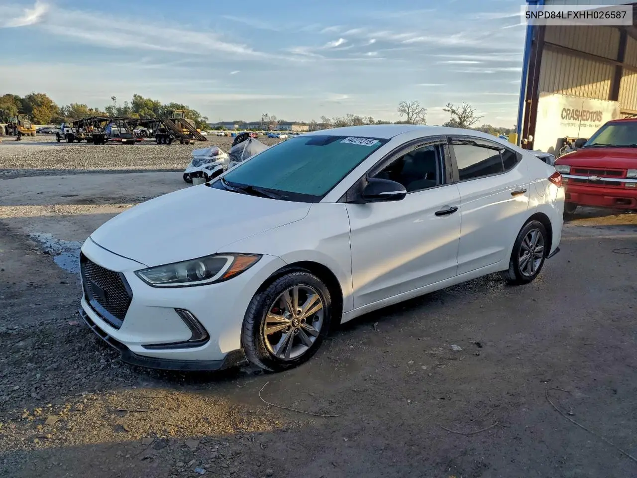 5NPD84LFXHH026587 2017 Hyundai Elantra Se