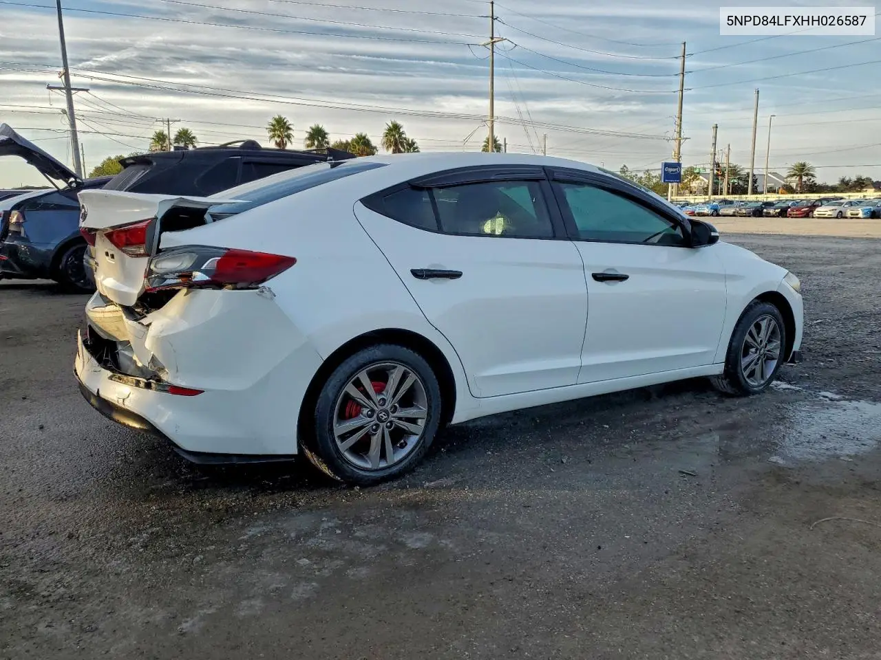 5NPD84LFXHH026587 2017 Hyundai Elantra Se