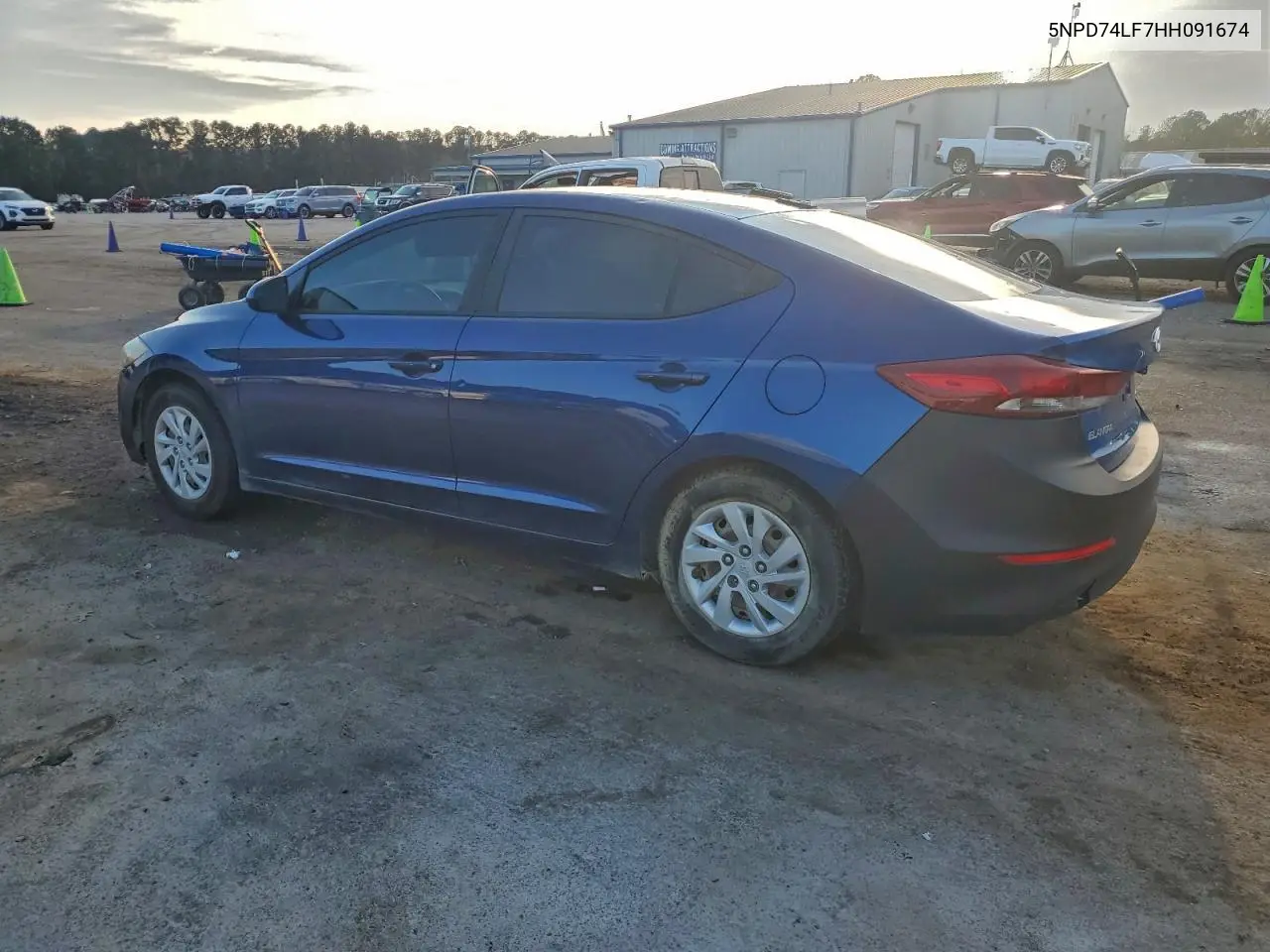 5NPD74LF7HH091674 2017 Hyundai Elantra Se