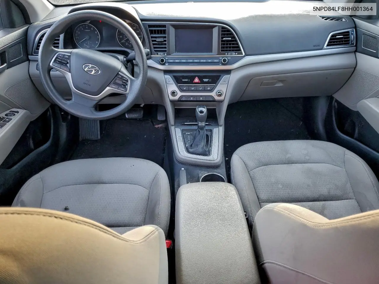 5NPD84LF8HH001364 2017 Hyundai Elantra Se