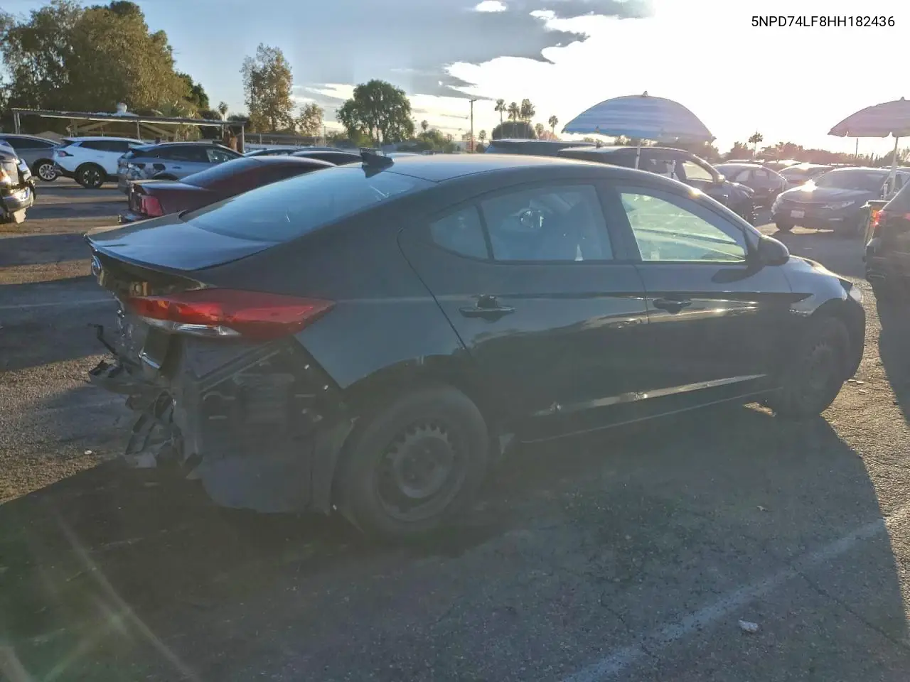 5NPD74LF8HH182436 2017 Hyundai Elantra Se