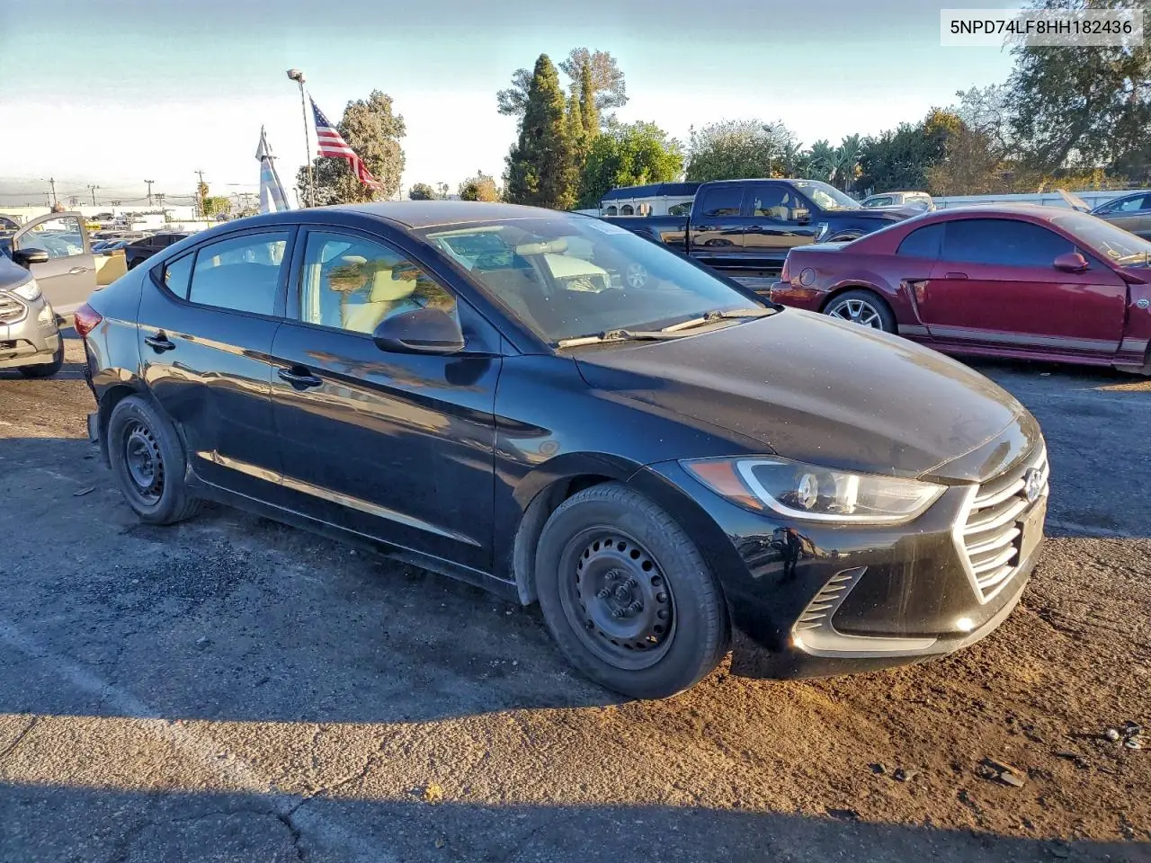 5NPD74LF8HH182436 2017 Hyundai Elantra Se