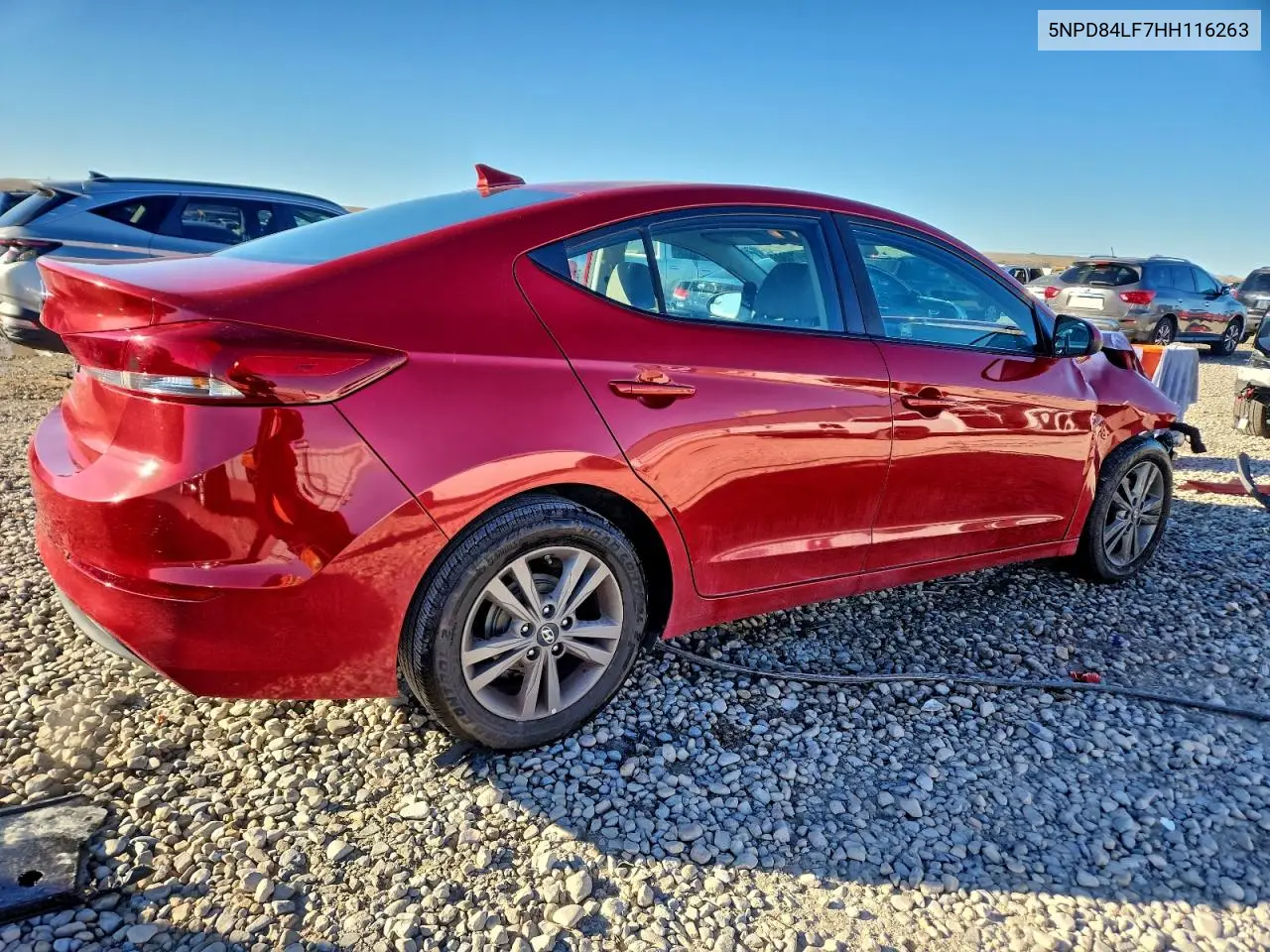5NPD84LF7HH116263 2017 Hyundai Elantra Se
