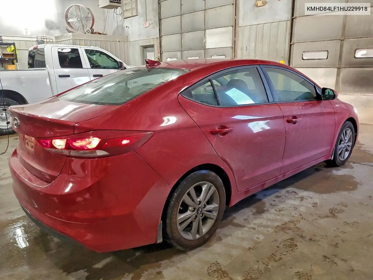 KMHD84LF1HU229918 2017 Hyundai Elantra Se